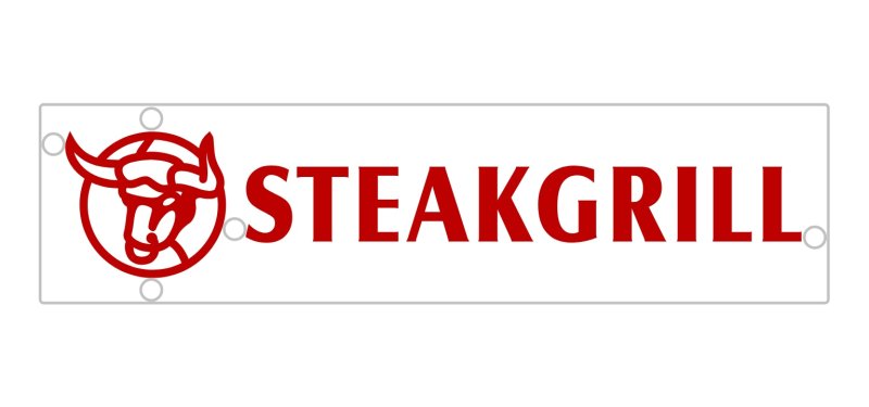 Ochranná zóna bannerového loga