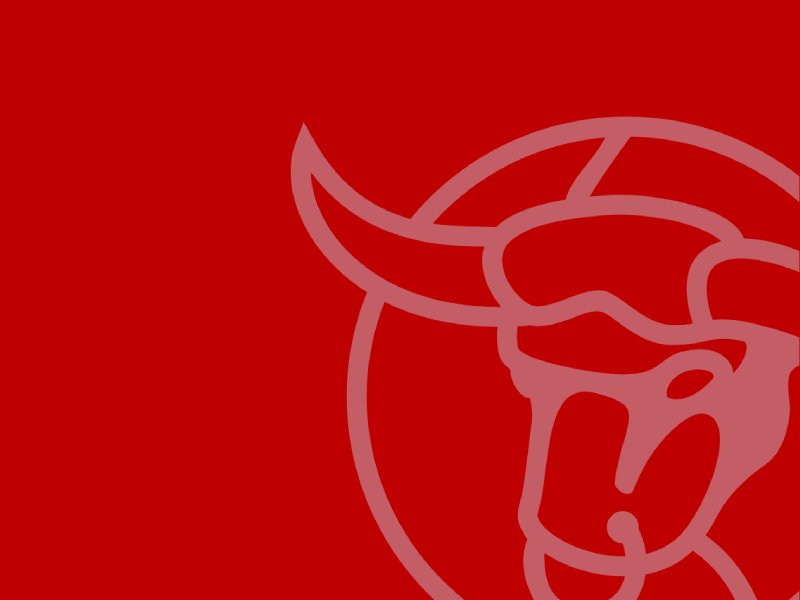 Purple Icon on Red Background