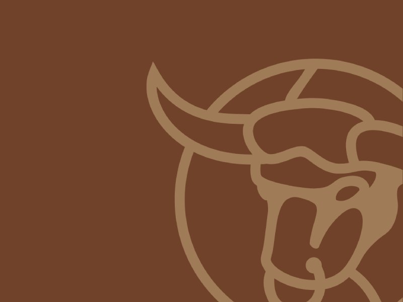 Bronze Icon on Brown Background