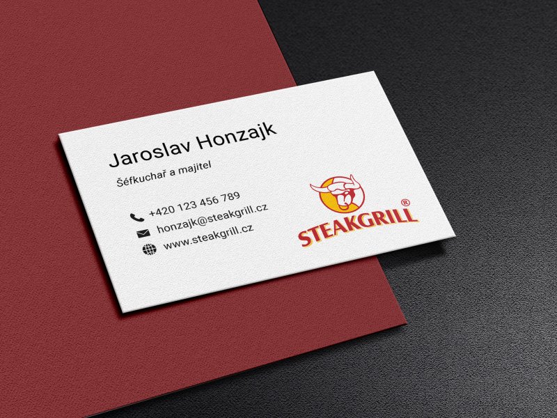 Single-sided Business Card